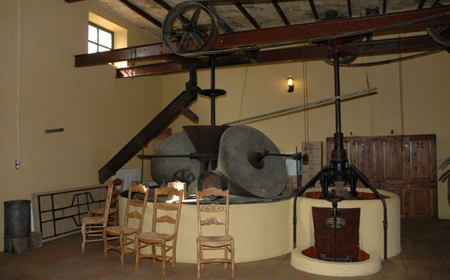 Old mill of olives